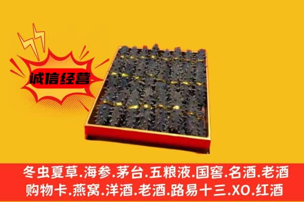 洛阳偃师市回收海参